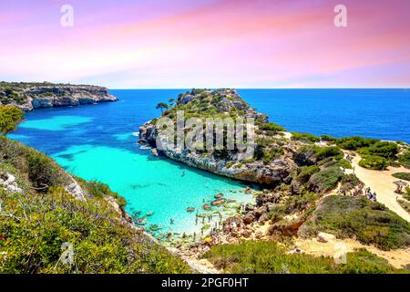 Calo del Moro, Maiorca, Spagna Foto Stock