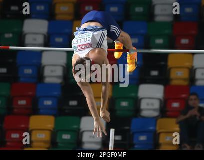 THIBAUT COLLET di Francia Pole Vault Men Qualifiche durante i Campionati europei di Atletica Indoor 2023 il 4 2023 marzo presso l'Atakoy Arena di Istanbul, Turchia - Foto Laurent Lairys / DPPI Foto Stock