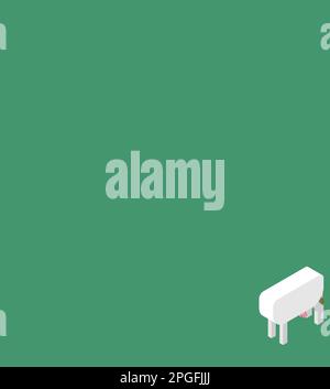 Modello di mucca senza giunture. Sfondo di mucche. Tessuto del bambino Illustrazione Vettoriale