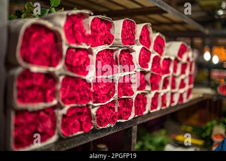 Mercato dei fiori Foto Stock