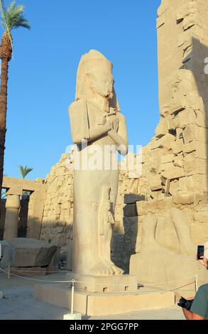 Tempio di Karnak, Egitto Foto Stock