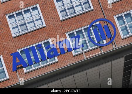 Allianz Insurance, Treptower, Treptow, Berlino, Germania Foto Stock