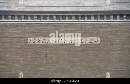 Pergamon Museum, Isola dei Musei, Mitte, Berlino, Germania Foto Stock