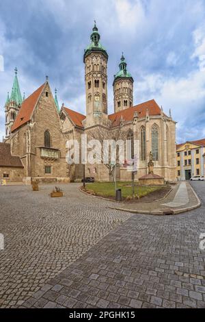 Cattedrale di Naumburg, Sassonia-Anhalt, Germania Foto Stock