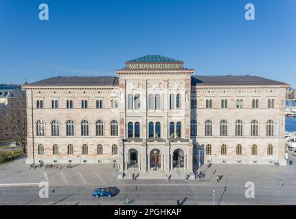 Museo Nazionale di Stoccolma, Svezia. Si tratta di una Galleria Nazionale di Svezia, situata sulla penisola Blasieholmen nel centro di Stoccolma Foto Stock