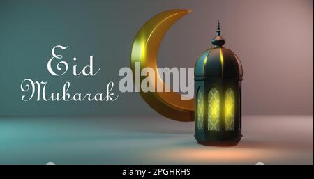 Design del banner Ramadan Foto Stock