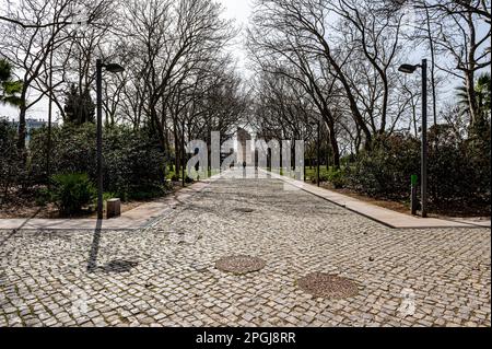 Duarte Pacheco Monument a Loule Portugal Foto Stock