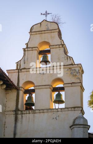 Missione San Juan Bautista state Historic Park in California Foto Stock