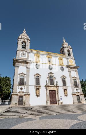 Chiesa di Carmo a Faro Portogallo Foto Stock