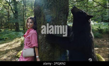 Orso cocaina Keri Russell Foto Stock