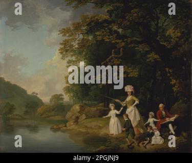 La famiglia Browne circa 1778 di Francis Wheatley Foto Stock