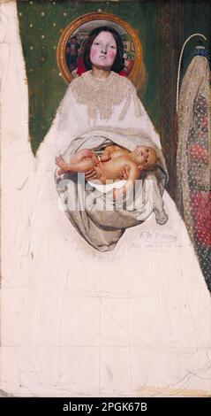 1851 di Ford Madox Brown Foto Stock