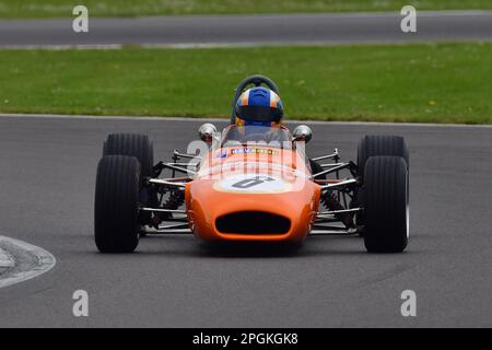 Leif Bosson, Brabham BT28, HSCC Classic Formula Ford Championship con Historic Formula 3 Championship, la parte Classic Formula Ford Championship Foto Stock