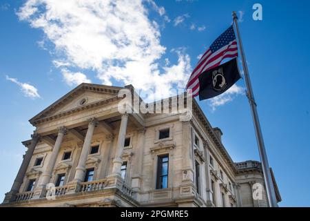 Lorain County Courthouse, Elyria, Ohio, Stati Uniti Foto Stock