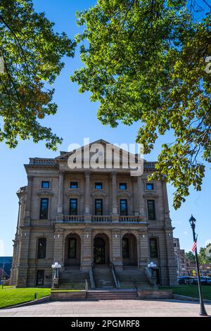 Lorain County Courthouse, Elyria, Ohio, Stati Uniti Foto Stock