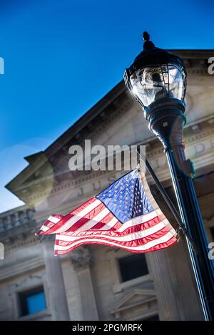 Lorain County Courthouse, Elyria, Ohio, Stati Uniti Foto Stock