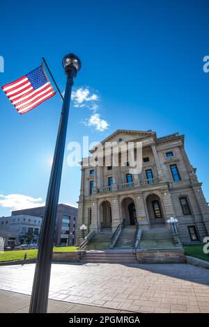 Lorain County Courthouse, Elyria, Ohio, Stati Uniti Foto Stock