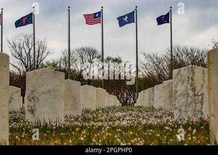 Soldati sconosciuti, il cimitero confederato di Okolona Foto Stock