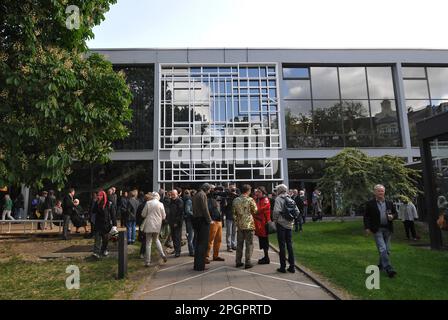 Theatertreffen, Haus der Berliner Festspiele, Schaperstrasse, Wilmersdorf, Berlino, Germania Foto Stock