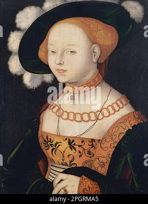 Ritratto di una Signora circa 1530 di Hans Baldung Grien Foto Stock