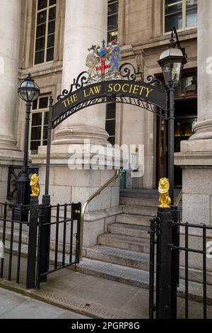 The Law Society 113 Chancery Lane Central London. La Law Society of England and Wales è l'associazione professionale che rappresenta i solicitors. Foto Stock