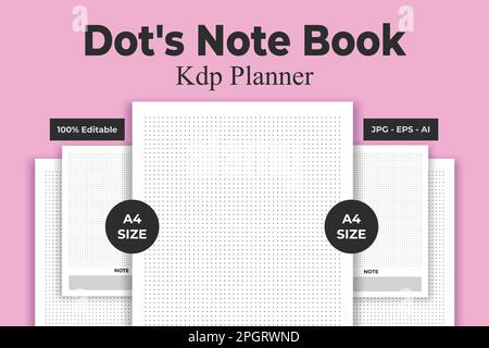 DOT's e Box interno KDP Illustrazione Vettoriale