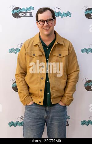 Los Angeles, Stati Uniti. 23rd Mar, 2023. H Michael Croner si esibisce nel 30° anniversario dei Groundlings 'Cookin' with GAS' al Groundlings Theatre di Los Angeles, CA, il 23 marzo 2023. (Foto di Corine Solberg/Sipa USA) Credit: Sipa USA/Alamy Live News Foto Stock