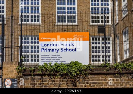 Hackney, Londra, Fotografia locale Foto Stock