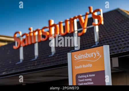 South Ruislip, Londra, Inghilterra, Regno Unito - Fotografia locale Foto Stock