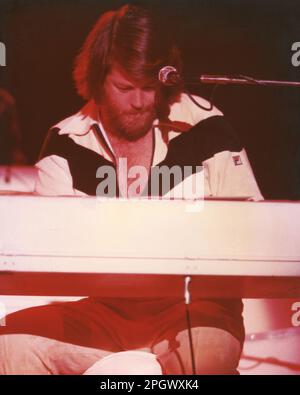 Brian Wilson of the Beach Boys, Civic Center, Providence, Rhode Island, Stati Uniti, Giugno 16, 1978. Foto Stock