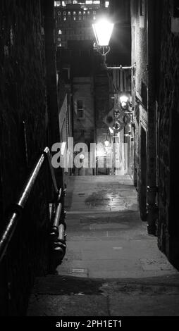 Avvocs Lane, Royal Mile, Edimburgo Foto Stock