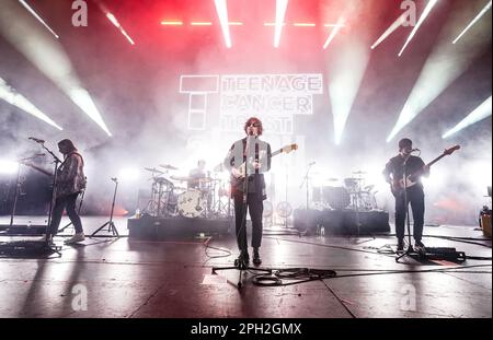 I dadi sul palco durante lo spettacolo Teenage Cancer Trust alla Royal Albert Hall, Londra. Data immagine: Sabato 25 marzo 2023. Foto Stock