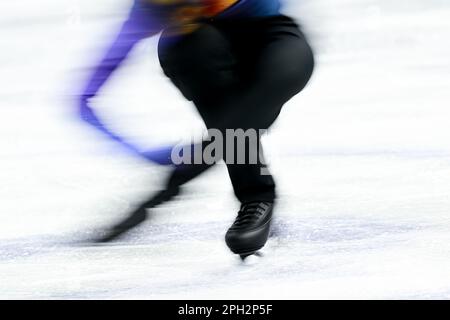 Saitama, Giappone. 25th marzo, 2023. Boyang JIN (CHN), durante il Men Free Skating, al Campionato Mondiale di Pattinaggio a figure ISU 2023, alla Saitama Super Arena, il 25 marzo 2023 a Saitama, Giappone. Credit: Raniero Corbelletti/AFLO/Alamy Live News Foto Stock