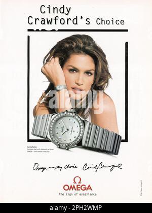 Vintage Gennaio 1999 'Playboy' 45th Anniversary numero, Advert, USA Foto Stock