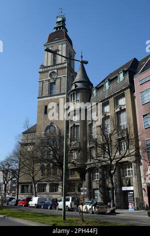 Municipio, Breslauer Platz, Friedenau, Berlino, Germania, Europa Foto Stock