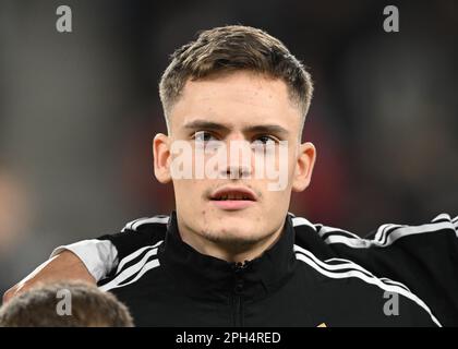 Magonza, Germania. 25th Mar, 2023. Calcio: Internazionale, Germania - Perù, Mewa Arena. La tedesca Florian Wirtz. Credit: Arne Dedert/dpa/Alamy Live News Foto Stock