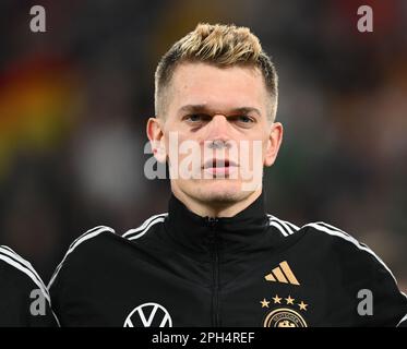 Magonza, Germania. 25th Mar, 2023. Calcio: Internazionale, Germania - Perù, Mewa Arena. Matthias Ginter, in Germania. Credit: Arne Dedert/dpa/Alamy Live News Foto Stock