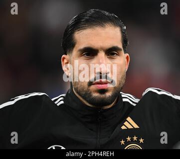 Magonza, Germania. 25th Mar, 2023. Calcio: Internazionale, Germania - Perù, Mewa Arena. L'Emre Can. Credit: Arne Dedert/dpa/Alamy Live News Foto Stock