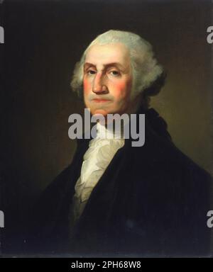 George Washington circa 1854 di Rembrandt Peale Foto Stock