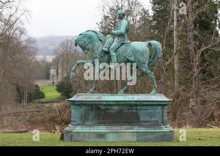 Statua di Sir Hugh Gough Foto Stock