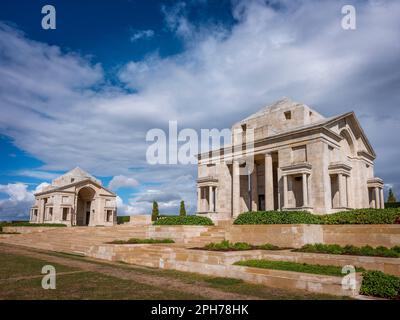 Villers-Bretonneux Memorial, Foully, Somme, Francia Foto Stock