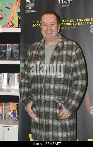 Roma, Italia. 26th Mar, 2023. Roma, Cinema Farnese Premiere del film ' vera ', nella foto: Fabio Canino Credit: Independent Photo Agency/Alamy Live News Foto Stock