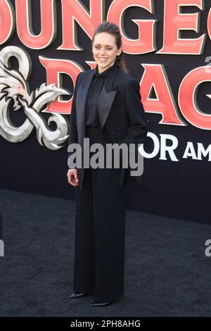 Los Angeles, Stati Uniti. 26th Mar, 2023. Daisy Head a Dungeons and Dragons: Premiere di Honor Among Thieves tenuto al Regency Village Theatre di Los Angeles, CA, 26 marzo 2023. Photo Credit: Joseph Martinez/PictureLux Credit: PictureLux/The Hollywood Archive/Alamy Live News Foto Stock