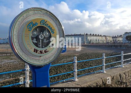 Molo privato di Llandudno, North Parade, Llandudno, Conwy County, Galles settentrionale, REGNO UNITO, LL30 2LP Foto Stock