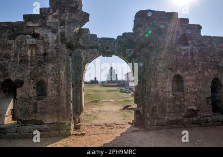 vecchio complesso di templi a pathra medinipore Foto Stock