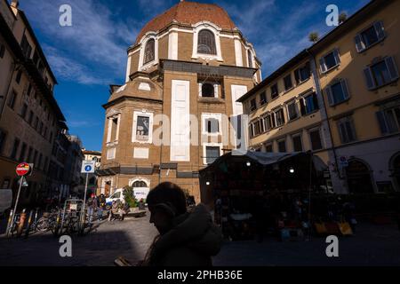 Cappella Medici - Cappella dei principi a San Lorenzo a Firenze Foto Stock