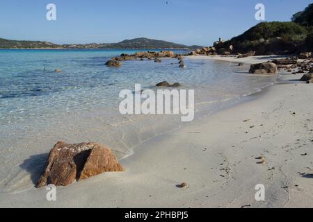 Cala Brandinchi. S. Teodoro, Olbia-Nuoro. Sardegna. Italia. *** Caption locale *** Area Marina protetta Tavolara Capo coda Cavallo. Foto Stock