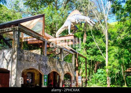 Terra dos Dinos, città di Miguel Pereira, Rio de Janeiro, Brasile Foto Stock