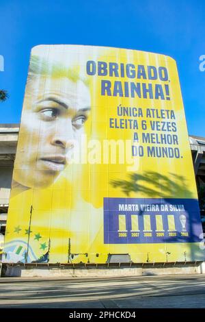 Maracana Stadium and Museum, Rio de Janeiro, Brasile Foto Stock