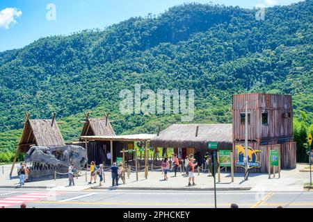 Terra dos Dinos, città di Miguel Pereira, Rio de Janeiro, Brasile Foto Stock